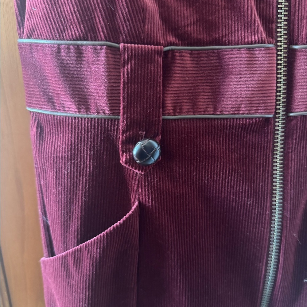 Veronica Beard Rich Burgundy Dress - Picture 2 of 4